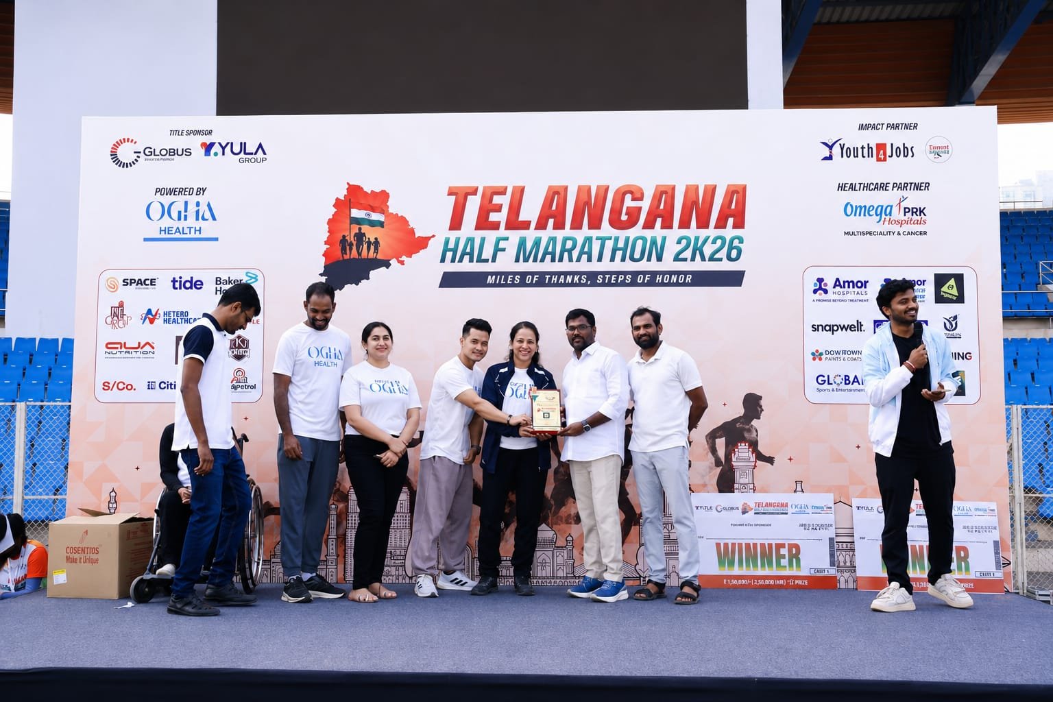 Winner Felicitation